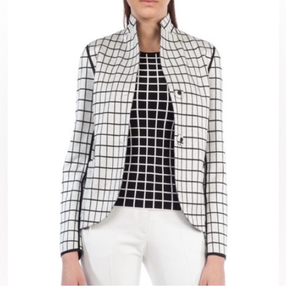 Akris punto reversible jacket